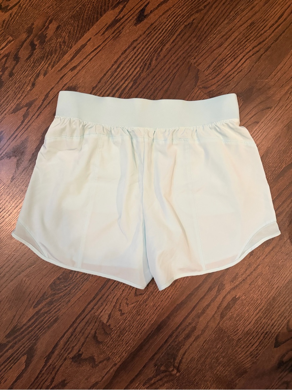tek gear Women’s Athletic Shorts - Light lime & Ice Blue EUC XL zip pockets - Picture 3 of 10